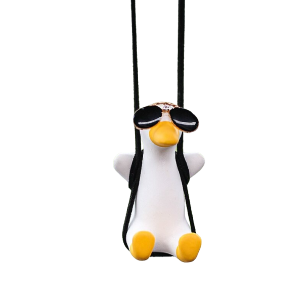 Decoración de coche con forma de pato 3