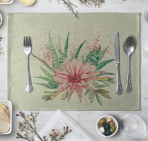 Decoración de mesa con cactus 8
