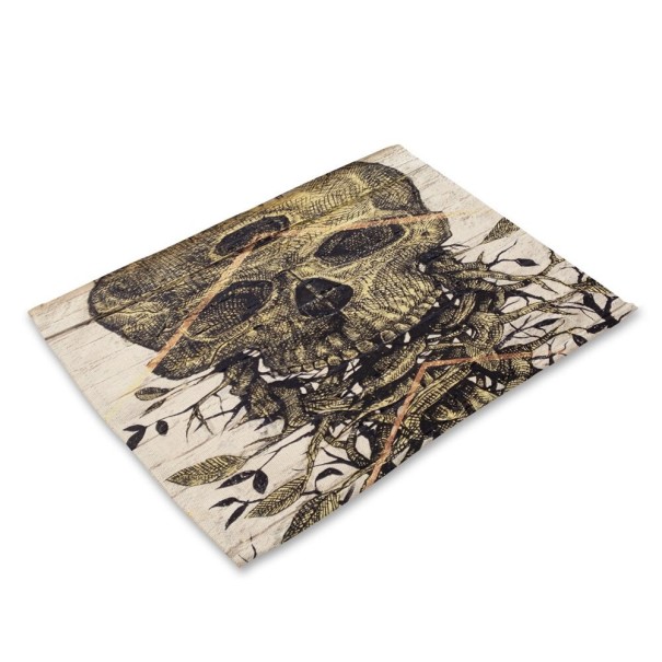 Decoración de mesa con calaveras 17 Decoración de mesa con calaveras 17