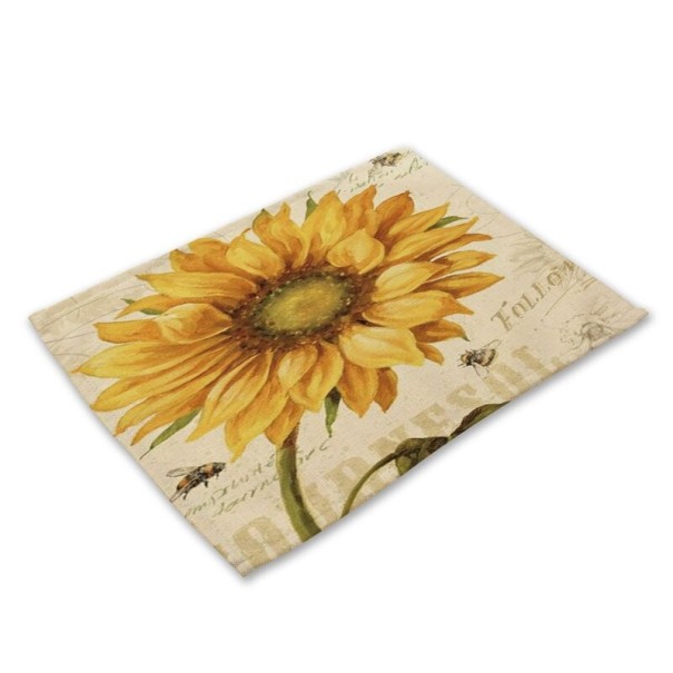 Decoración de mesa con flores 10