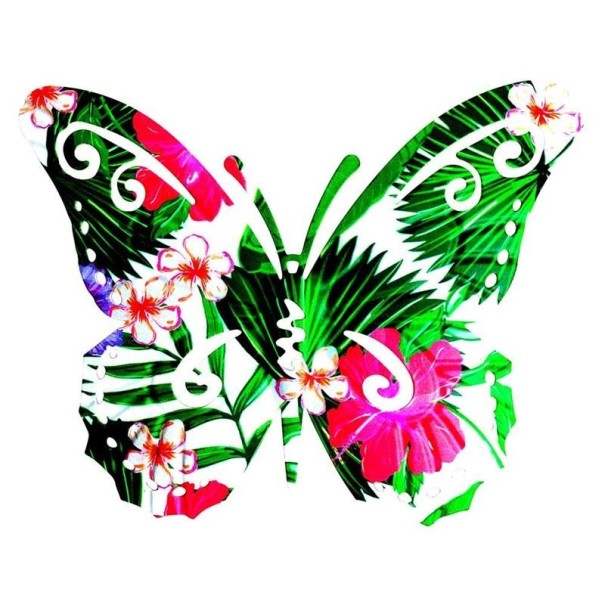 Decoración de pared con mariposas 3