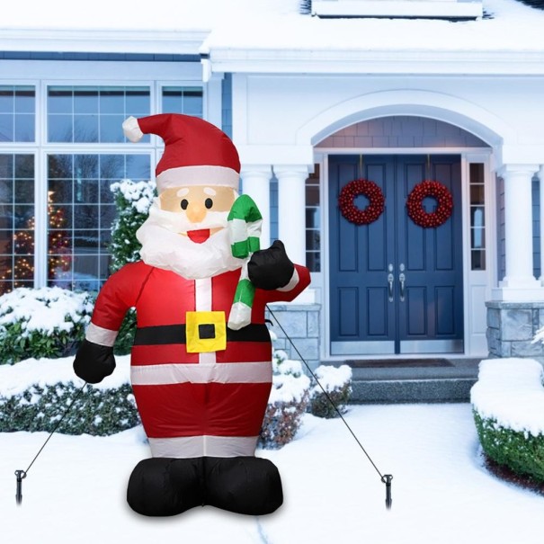 Decoración navideña inflable Papá Noel 1