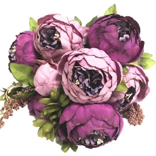 Decoratief boeket pioenrozen 3