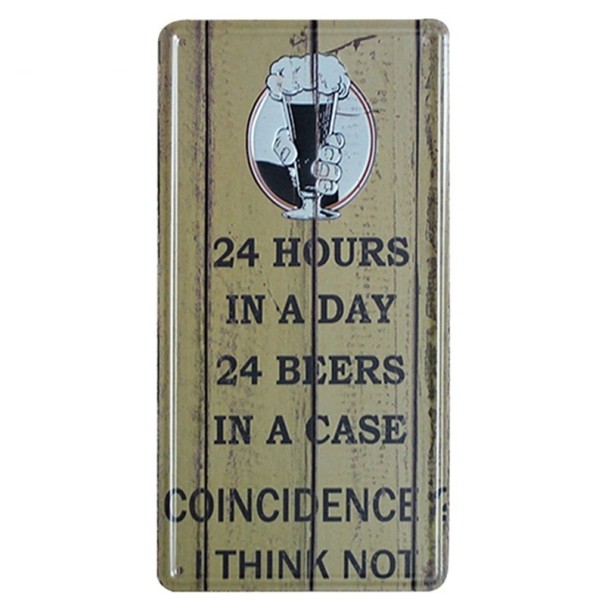 Decoratief metalen bord 18
