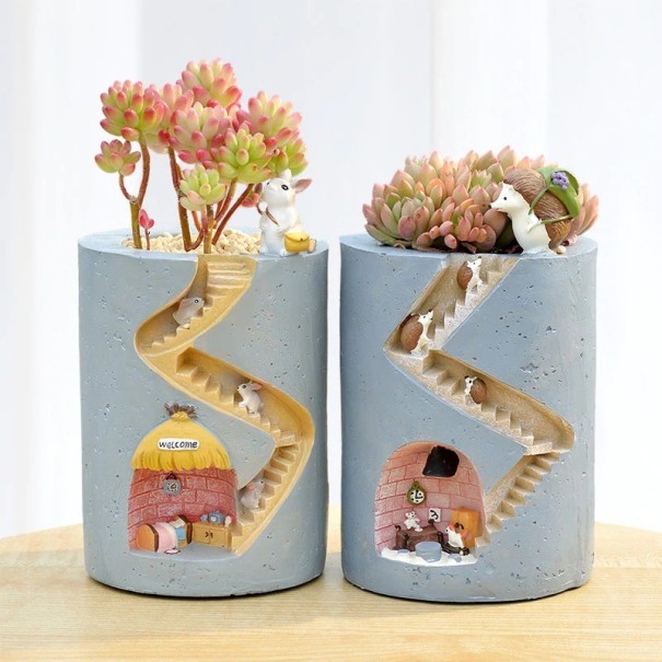 Decoratieve bloempot C926