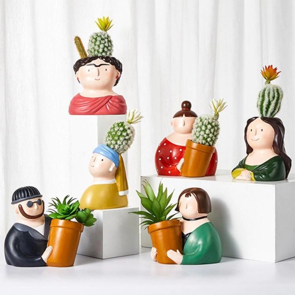 Decoratieve bloempot H1005