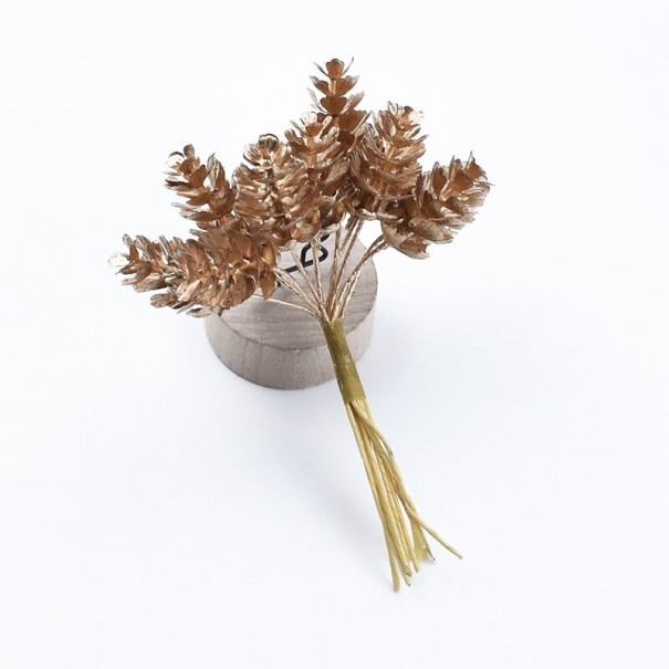 Decoratieve dennenappels 10 stuks 2
