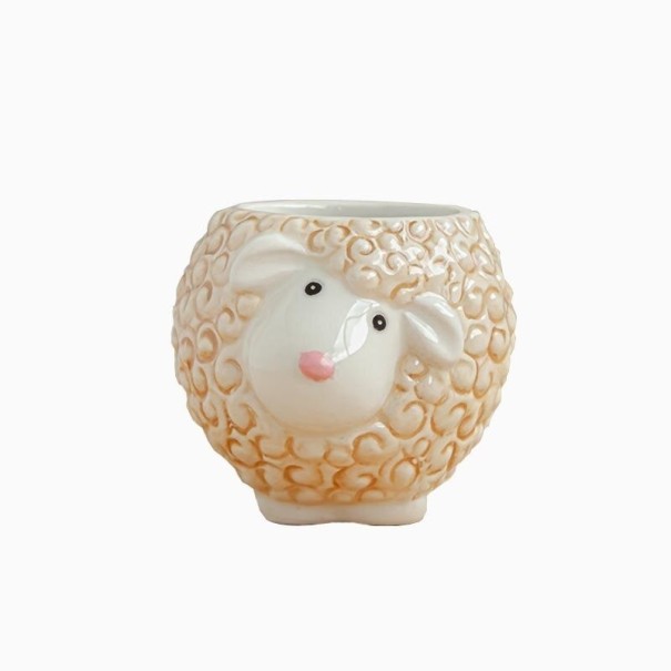 Decoratieve dierenbloempot 4