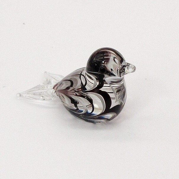 Decoratieve glazen vogel 1