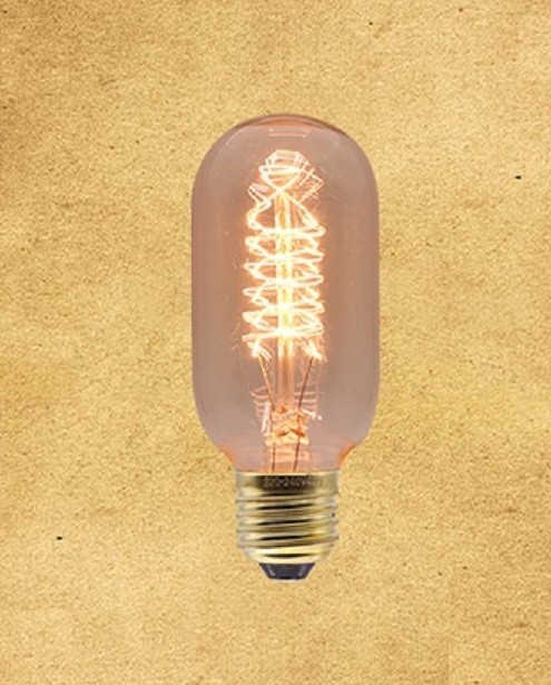 Decoratieve gloeilamp met spiraal J561 2