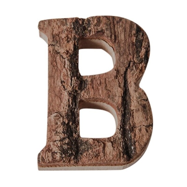 Decoratieve houten letter C475 B