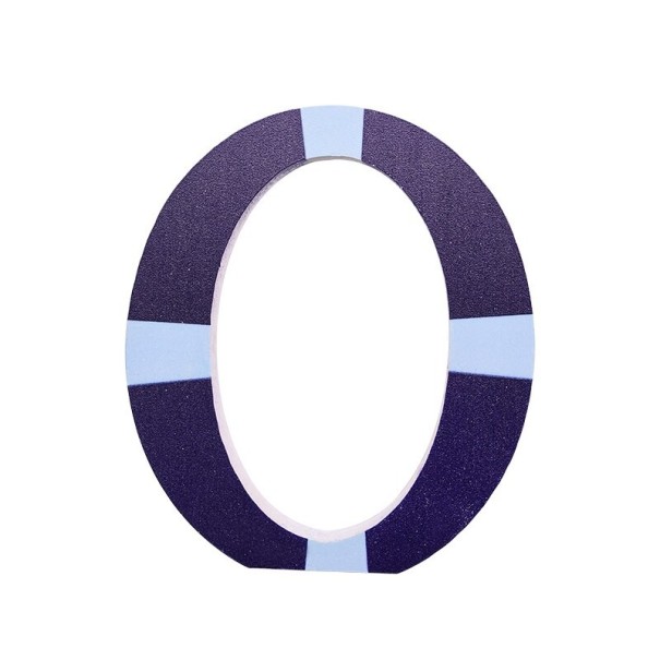 Decoratieve houten letter C501 O