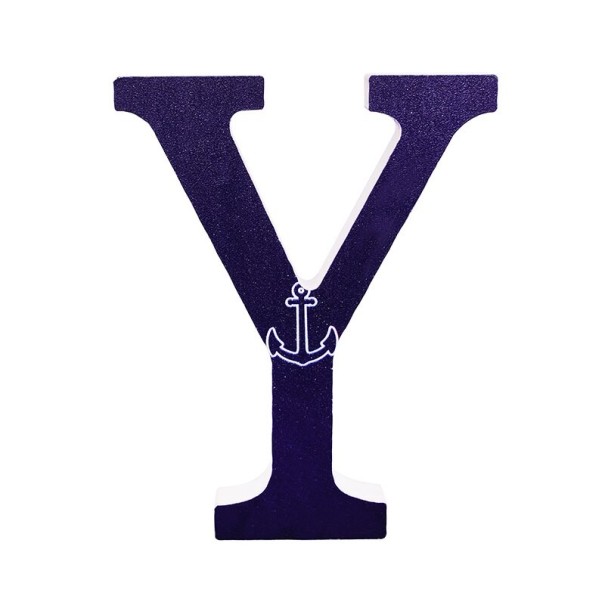 Decoratieve houten letter C501 Y