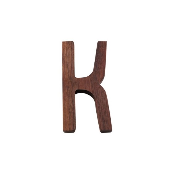 Decoratieve houten letter C510 K