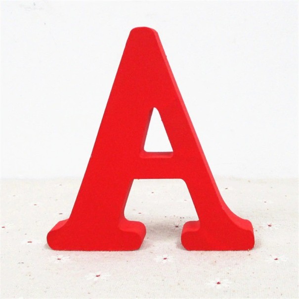 Decoratieve houten letter C521 A