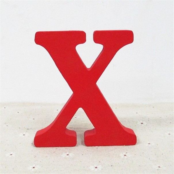 Decoratieve houten letter C521 X