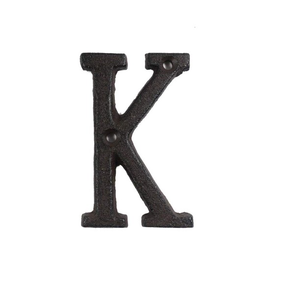 Decoratieve ijzeren letter C527 K