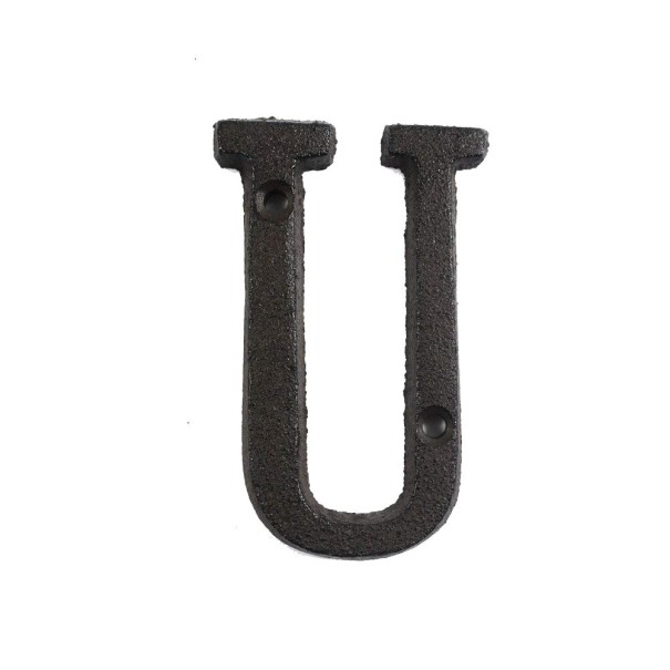 Decoratieve ijzeren letter C527 U