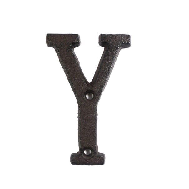 Decoratieve ijzeren letter C527 Y