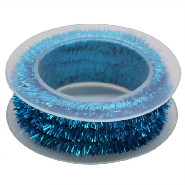 Decoratieve ketting met draad blauw