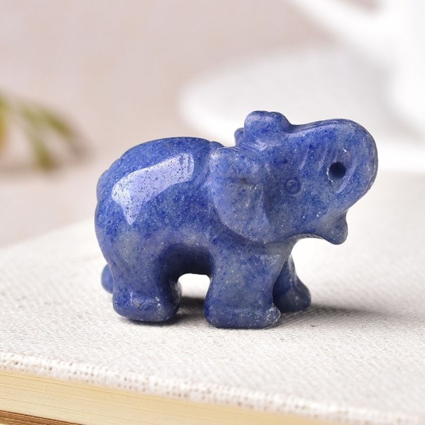 Decoratieve kristallen olifant 5