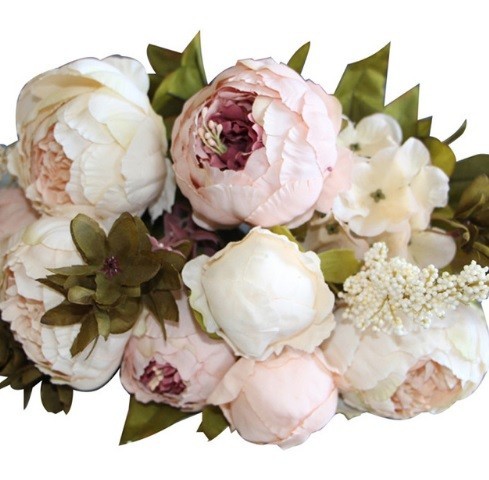 Decoratieve kunstpioenrozen J2454 roze