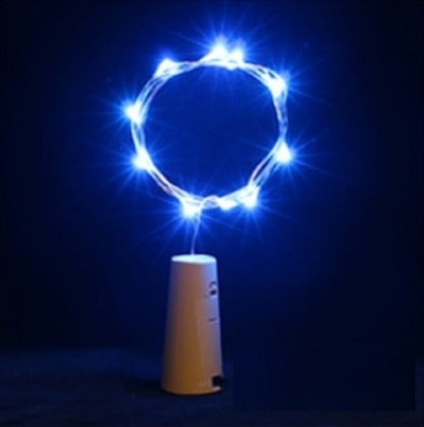 Decoratieve LED-ketting blauw S