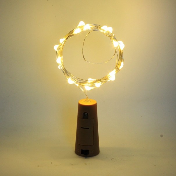 Decoratieve LED-ketting lichtgeel S