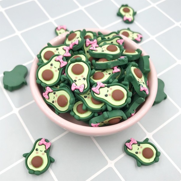 Decoratieve miniatuur avocado 20 stuks 4