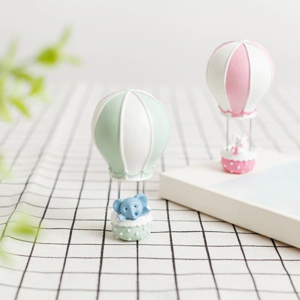 Decoratieve miniatuur heteluchtballon