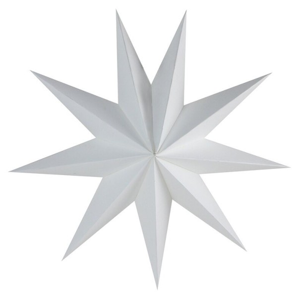 Decoratieve papieren ster wit