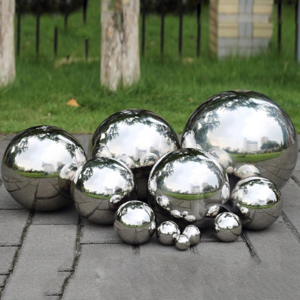 Decoratieve roestvrijstalen bal 4