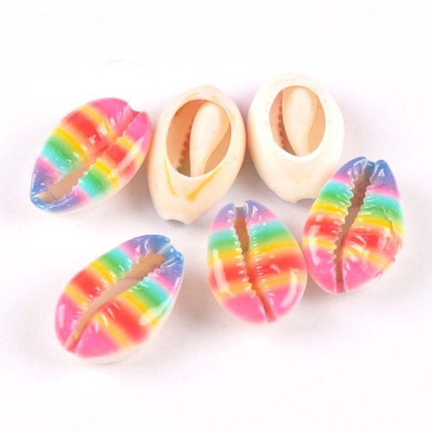 Decoratieve schelpen met ornamenten 10 stuks 3