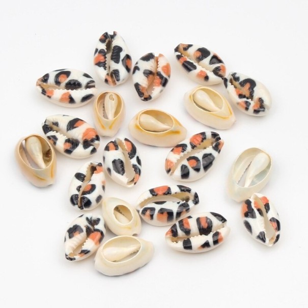 Decoratieve schelpen met ornamenten 10 stuks C519 3