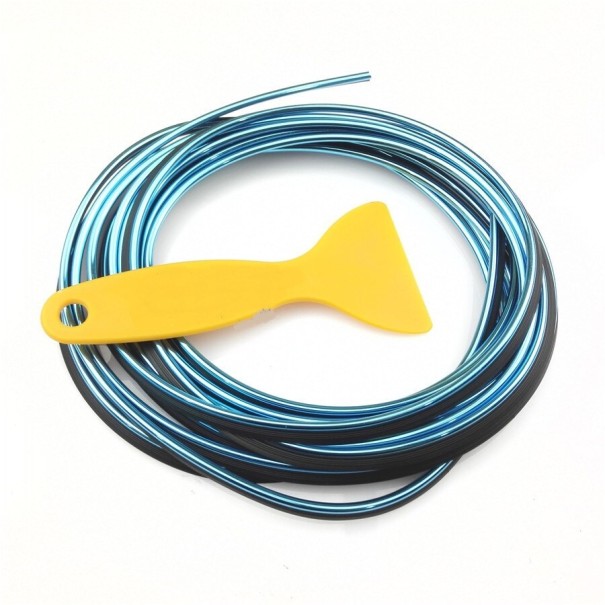 Decoratieve strip voor auto-interieur blauw