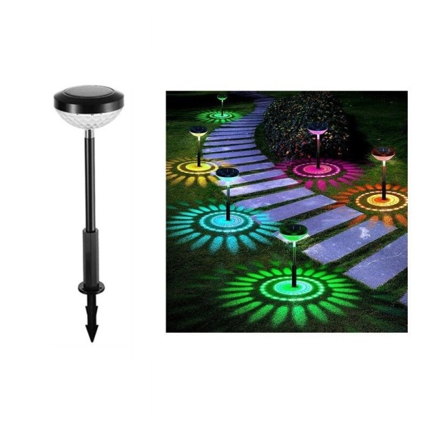 Decoratieve tuinlamp P3925 warm wit