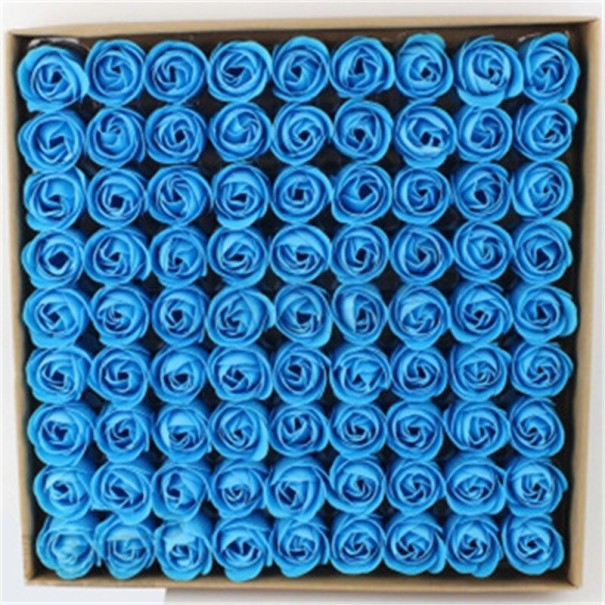 Decoratieve zeep rozen 81 stuks 1