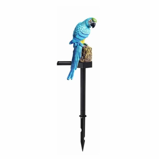 Decoratieve zonne-licht papegaai blauw