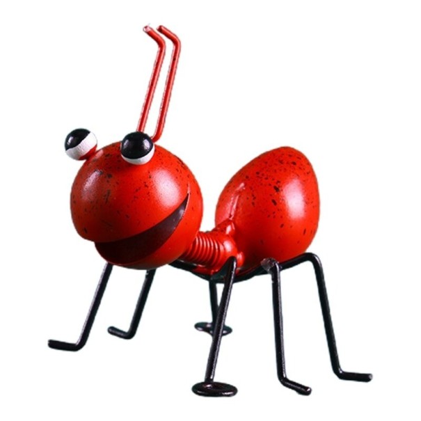 Décoration de jardin fourmi rouge 1