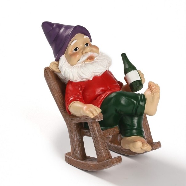 Décoration de jardin gnome H1027 1