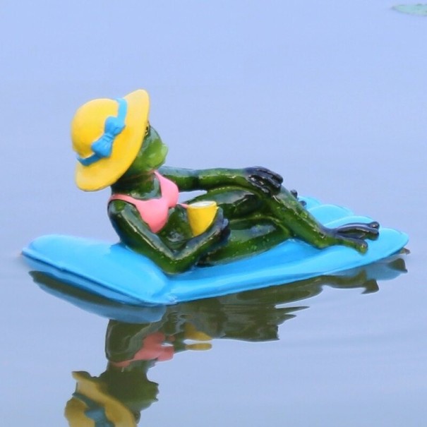 Décoration de jardin grenouille H1040 13