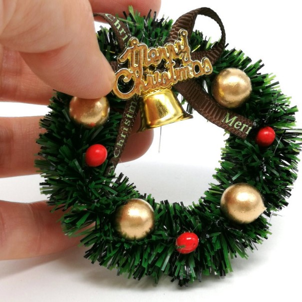 Décoration de mini couronne de Noël 1