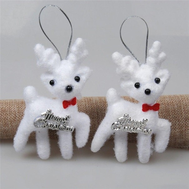 Décoration de Noël cerf 2 pcs 1