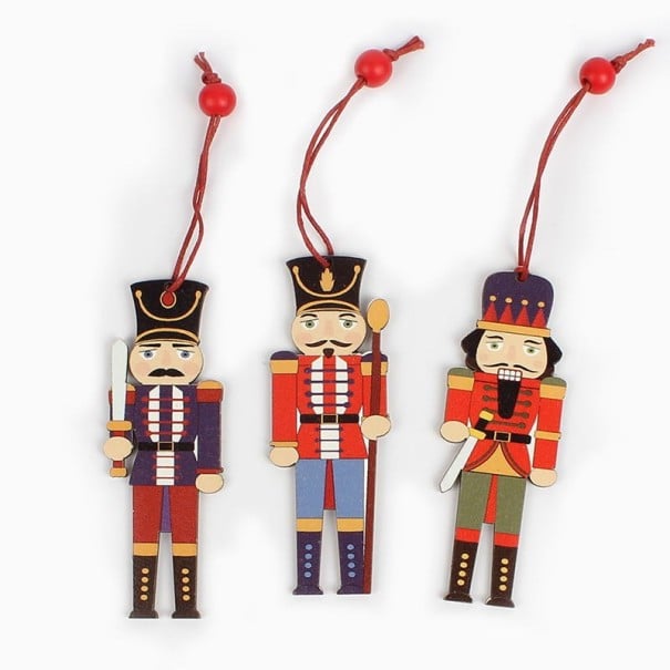 Décoration de Noël soldat 3 pcs 5