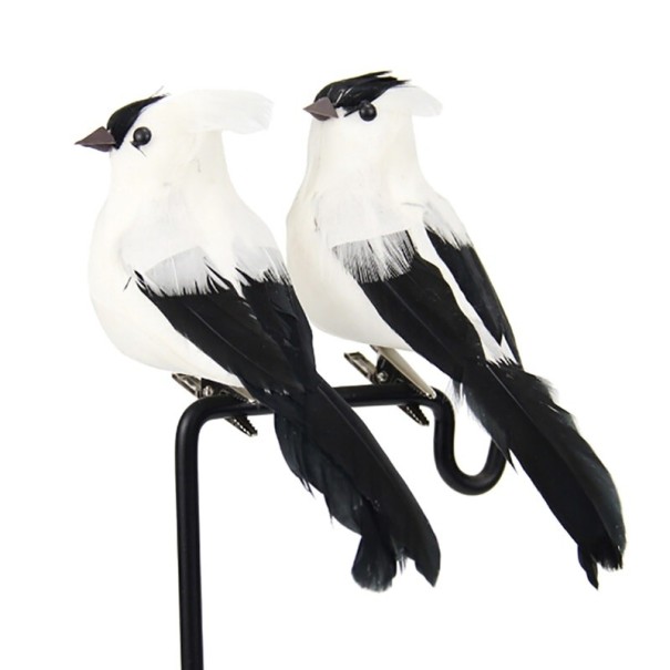 Décoration oiseau blanc