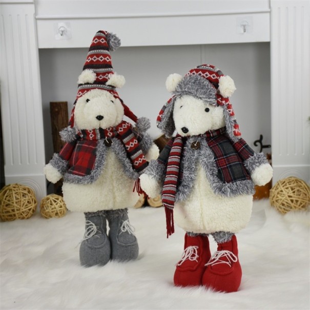 Décoration ours polaire 2 pcs 1