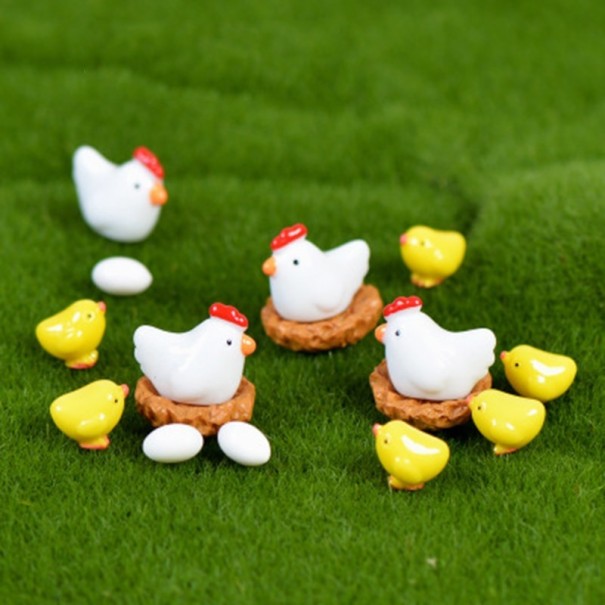 Décoration poules et poussins 1