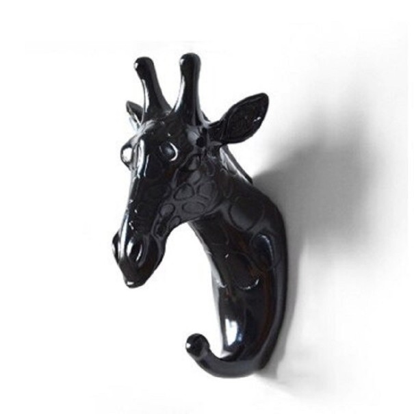 Decorative Animal Shaped Hook black 4