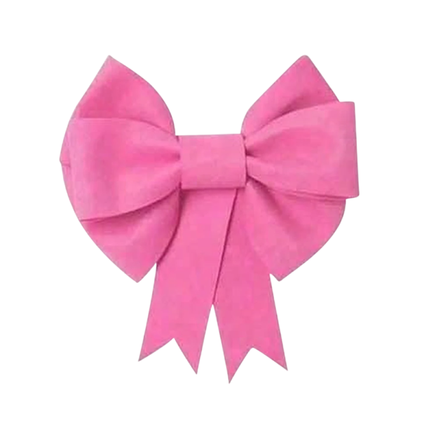 Decorative Bow Made of EVA Ribbon 75 cm Glossy Decorative Bow for Gifts Christmas Decoration Car Wedding Doors Festive Decoration pink
