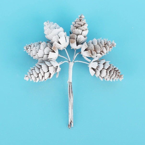 Decorative Bundle of Artificial Cones 1